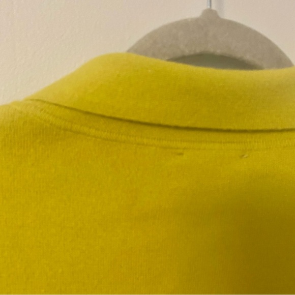 Sioni Size XL Mustard Rayon Blend Button-Up Cardigan Sweater Super Soft in EUC - Picture 6 of 10